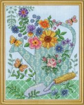 Набір для вишивання хрестиком "Watering Can//Лійка" Design Works