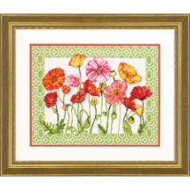 Набір для вишивання хрестиком "Маки//Poppy Pattern" DIMENSIONS 70-35350