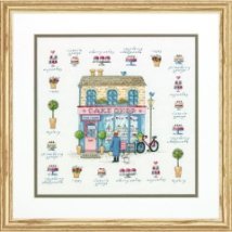 Набір для вишивання хрестиком "Кондитерська//Cake Shop" DIMENSIONS 70-35352