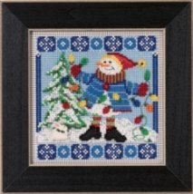 Набір для вишивання "Mr. Jack Frost//Містер Джек Фрост" Mill Hill MH145303