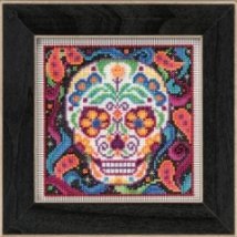Набір для вишивання "Sugar Skull//Цукровий череп" Mill Hill MH145204