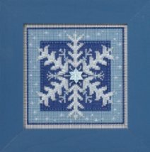 Набір для вишивання "Crystal Snowflake//Кришталева сніжинка" Mill Hill MH141635