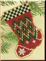 Набір для вишивання "Bargello Stocking//Панчоха" Mill Hill MHCS3