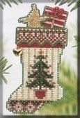 Набір для вишивання "Evergreen Stocking//Панчоха" Mill Hill MHCS48