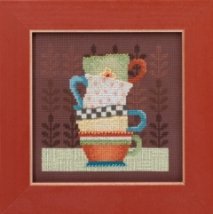 Набір для вишивання "Coffee Cups//Кавові чашки" Mill Hill DM301615