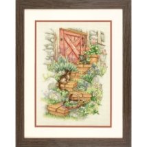 Набір для вишивання хрестиком "Садові сходинки//Garden Steps" DIMENSIONS 70-35362