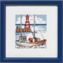 Набор для вышивания "Красный маяк (Red lighthouse)" PERMIN