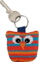 Набор для вышивания "Брелок Сова (Owl keyring)" PERMIN