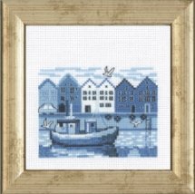 Набор для вышивания "Гавань (Habour)" PERMIN