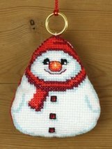 Набор для вышивания "Снеговик (Snowman)" PERMIN