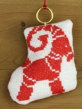 Набір для вишивання "Носок і козлик (Socks with buck)" PERMIN