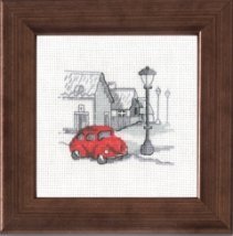 Набор для вышивания "Улица. Автомобиль (Street/car)" PERMIN