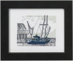 Набор для вышивания "Парусник (Sailboat/mole)" PERMIN