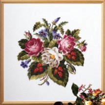 Набір для вишивання "Квіти (Flowers)" PERMIN