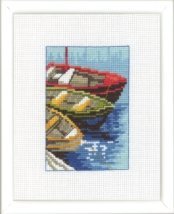 Набір для вишивання "3 Човни (3 boats)" PERMIN