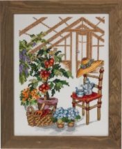 Набор для вышивания "Теплица (Greenhouse)" PERMIN