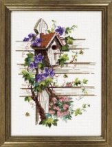 Набор для вышивания "Скворечник (Nest box)" PERMIN