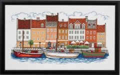 Набор для вышивания "Гавань (The Habour)" PERMIN