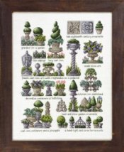Набір для вишивання "Садові орнаменти (Garden ornaments)" PERMIN