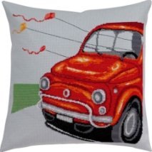 Набор для вышивания "Фиат (Fiat pillow)" PERMIN