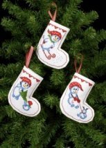 Набор для вышивания "Снеговик (Snowman)" PERMIN