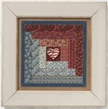 Набір для вишивання "Log Cabin Quilt//Квілтінг" Mill Hill MH141203