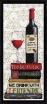 Набір для вишивання хрестиком "Red Wine//Червоне вино" Design Works