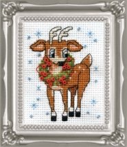Набір для вишивання хрестиком "Reindeer//Олень" Design Works