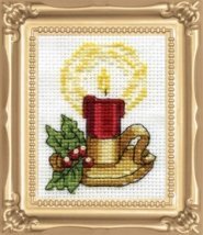 Набір для вишивання хрестиком "Candle//Свічка" Design Works