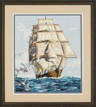 Набор для вышивания крестом "Морское путешествие//Clipper Ship Voyage" DIMENSIONS 03886