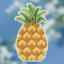 Набір для вишивання "Pineapple//Ананас" Mill Hill MH181816