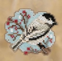 Набір для вишивання "Little Chickadee//Маленька синичка" Mill Hill MH181831