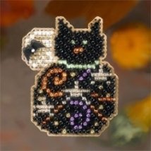 Набір для вишивання "Magic Kitty//Чарівне кошеня" Mill Hill MH186206