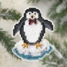 Набір для вишивання "Proud Penguin//Гордий пінгвін" Mill Hill MH189301