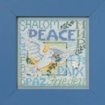 Набір для вишивання "World Peace//Мир у всьому Світі" Mill Hill MH142304
