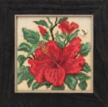 Набір для вишивання "Hibiscus//Гібіскус" Mill Hill MH141915