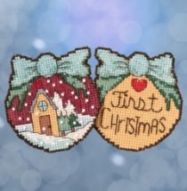 Набір для вишивання "First Christmas//Перше Різдво" Mill Hill ST181716