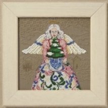 Набір для вишивання "Winter Angel//Зимовий ангел" Mill Hill JS300104
