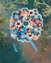Набір для вишивання "Spring Wreath//Весняний вінок" Mill Hill MH186106
