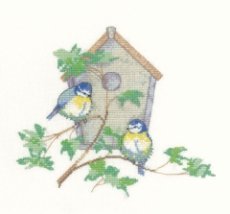 Набір для вишивання хрестиком "Шпаківня//Nesting Box" Heritage Crafts
