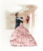 Набір для вишивання хрестиком "Вальс//Waltz" Heritage Crafts