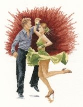 Схема для вишивання хрестиком "Джайв//Jive" Heritage Crafts