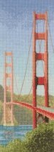 Схема для вышивания крестом "Мост Золотые Ворота//Golden Gate Bridge" Heritage Crafts
