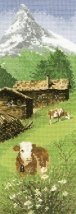 Схема для вышивания крестом "Альпийская лужайка//Alpine Meadow" Heritage Crafts