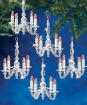 Набір для бісероплетіння "Christmas Chandeliers//Різдвяні люстри" The Beadery