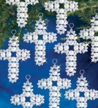 Набір для бісероплетіння "Pearl Cross//Перлинний Хрест" The Beadery