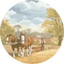 Набір для вишивання хрестиком "Робота в команді//Teamwork" Heritage Crafts