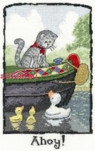 Схема для вышивания крестом "На палубе//Ahoy" Heritage Crafts