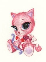Схема для вишивання хрестиком "Купідончик//Little Cupid" Heritage Crafts