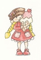 Схема для вишивання хрестиком "Морозиво//Ice Cream" Heritage Crafts